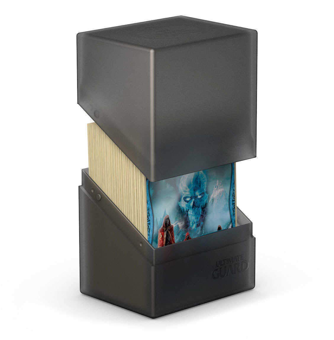 Ultimate Guard Boulder 80plus Classic Deck Case Onyx - Secure Storage for 80 Double-Sleeved Cards