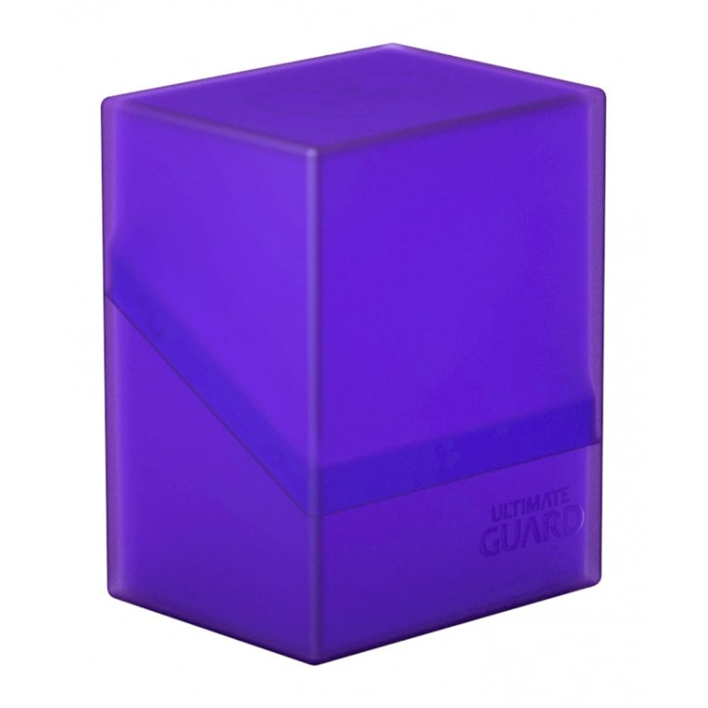 Ultimate Guard Boulder 80+ Classic Deck Case – Amethyst, Secure & Durable TCG Card Storage