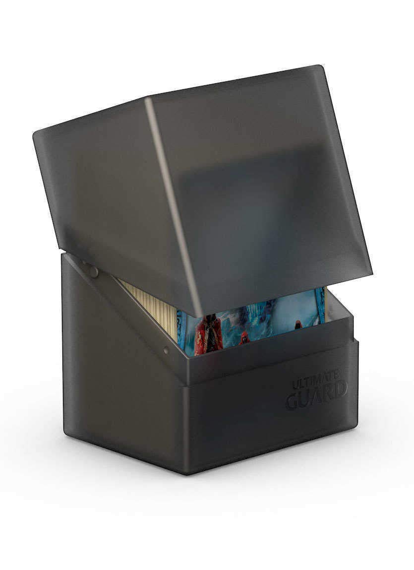 Ultimate Guard Boulder 80plus Classic Deck Case Onyx - Secure Storage for 80 Double-Sleeved Cards