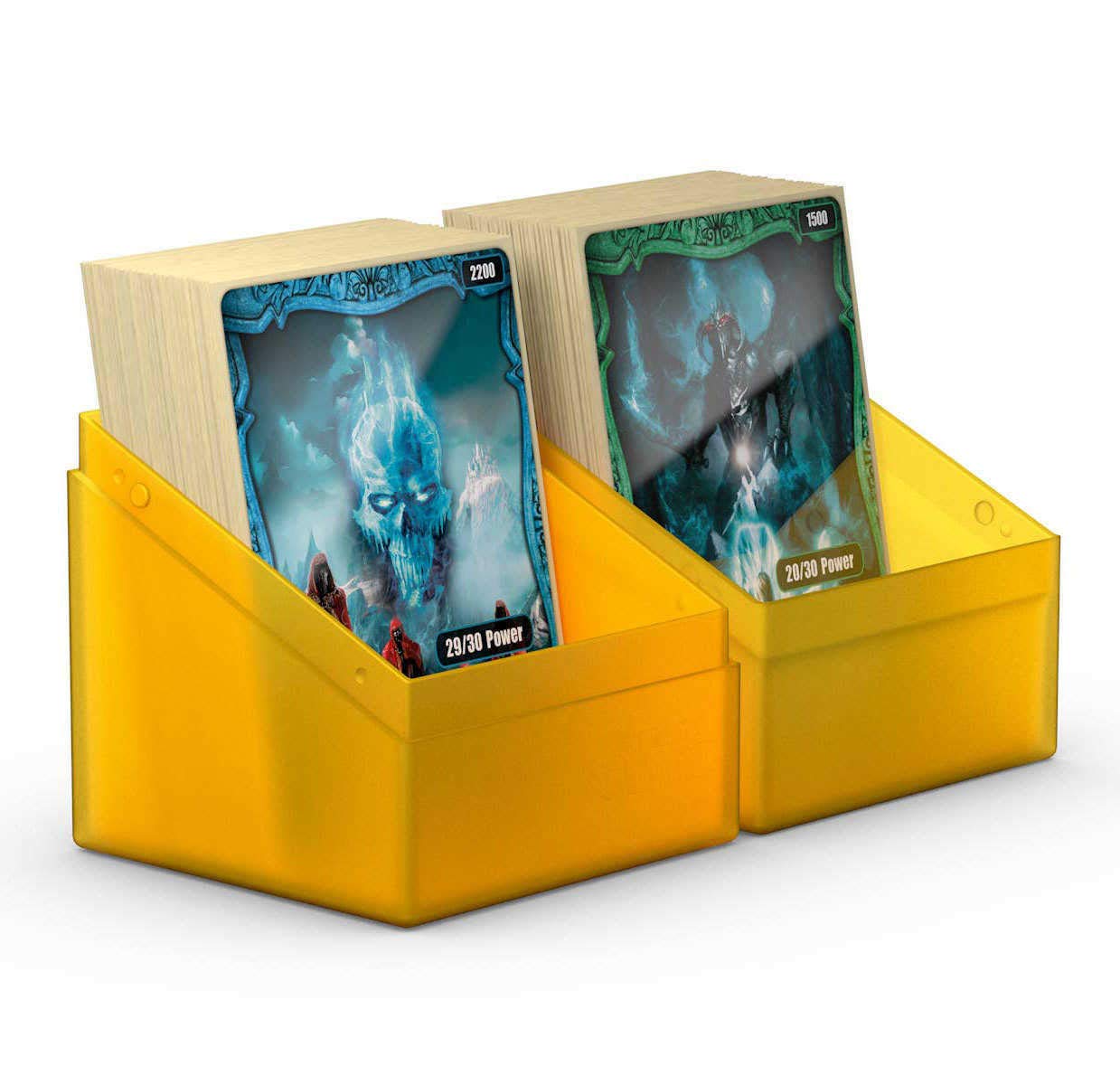 Ultimate Guard Boulder 100+ Classic Amber Deck Case — Secure, Durable Storage for TCG Cards