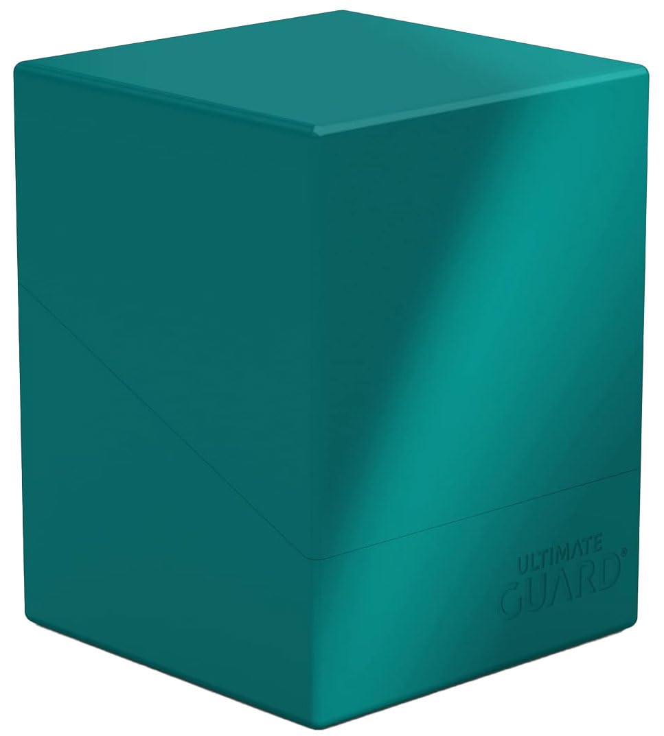 Ultimate Guard Boulder Solid 100+ Deck Case – Petrol, Secure & Durable Card Storage