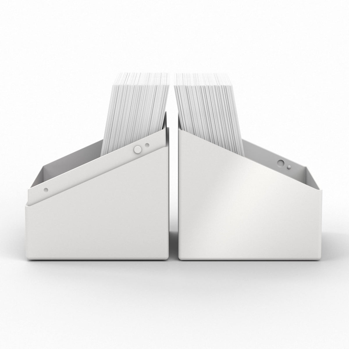 Ultimate Guard Boulder Solid 100+ Deck Case White – Secure & Durable Card Storage (No Transparency)