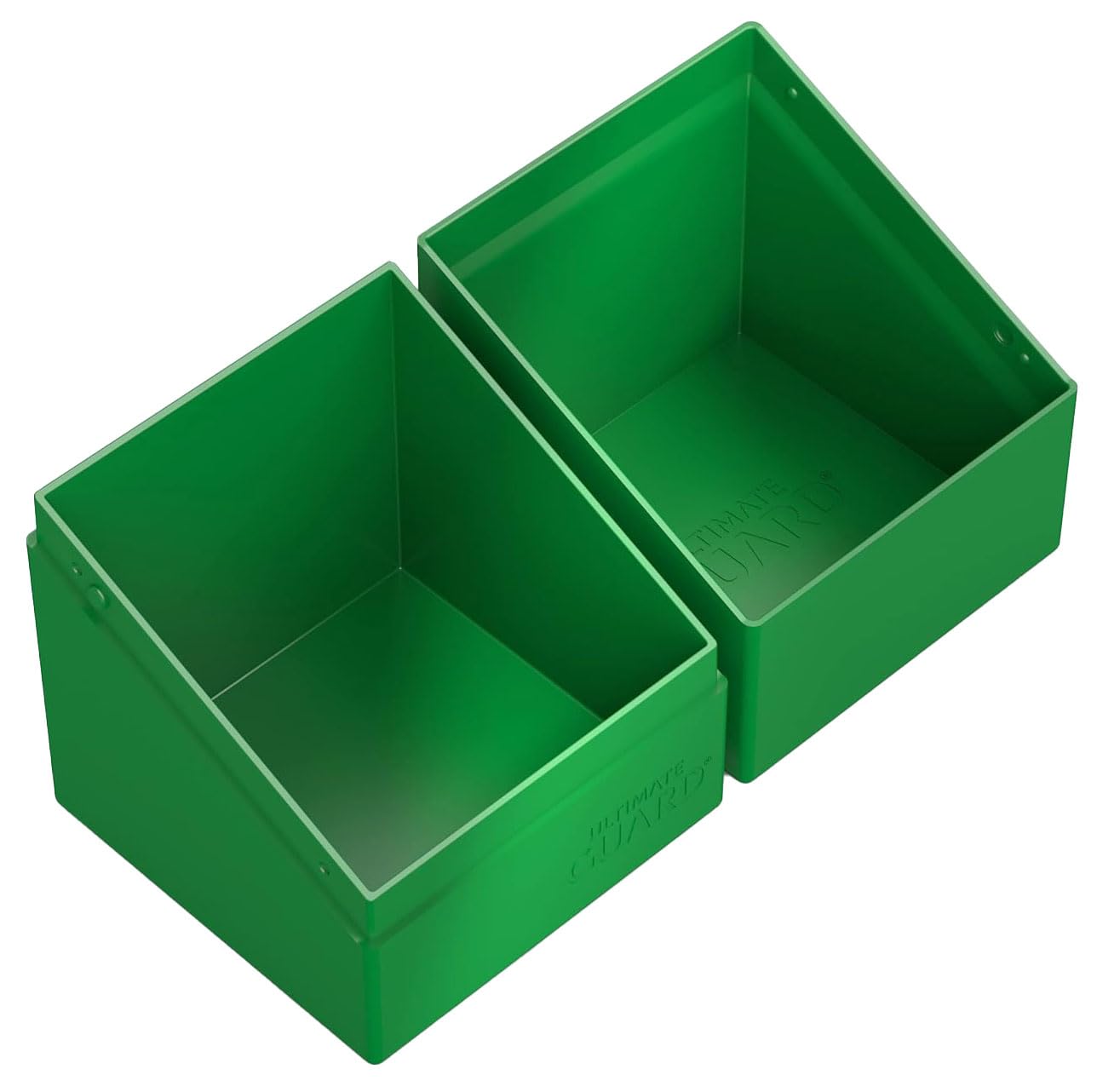 Ultimate Guard Boulder Solid 100+ Deck Case – 100 Double-Sleeved Cards (Green)