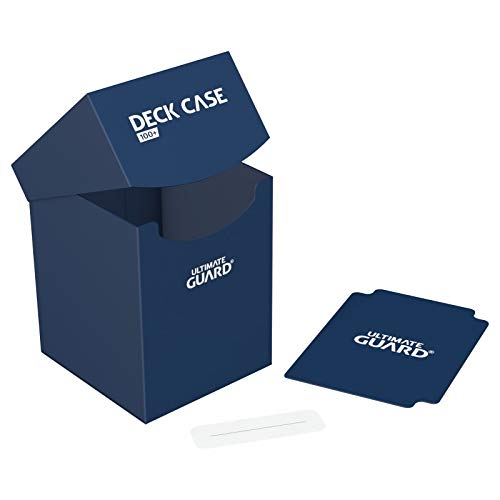 Ultimate Guard Deck Case 100+ Standard Size Blue Card Boxes – Secure, Double-Sleeved Storage