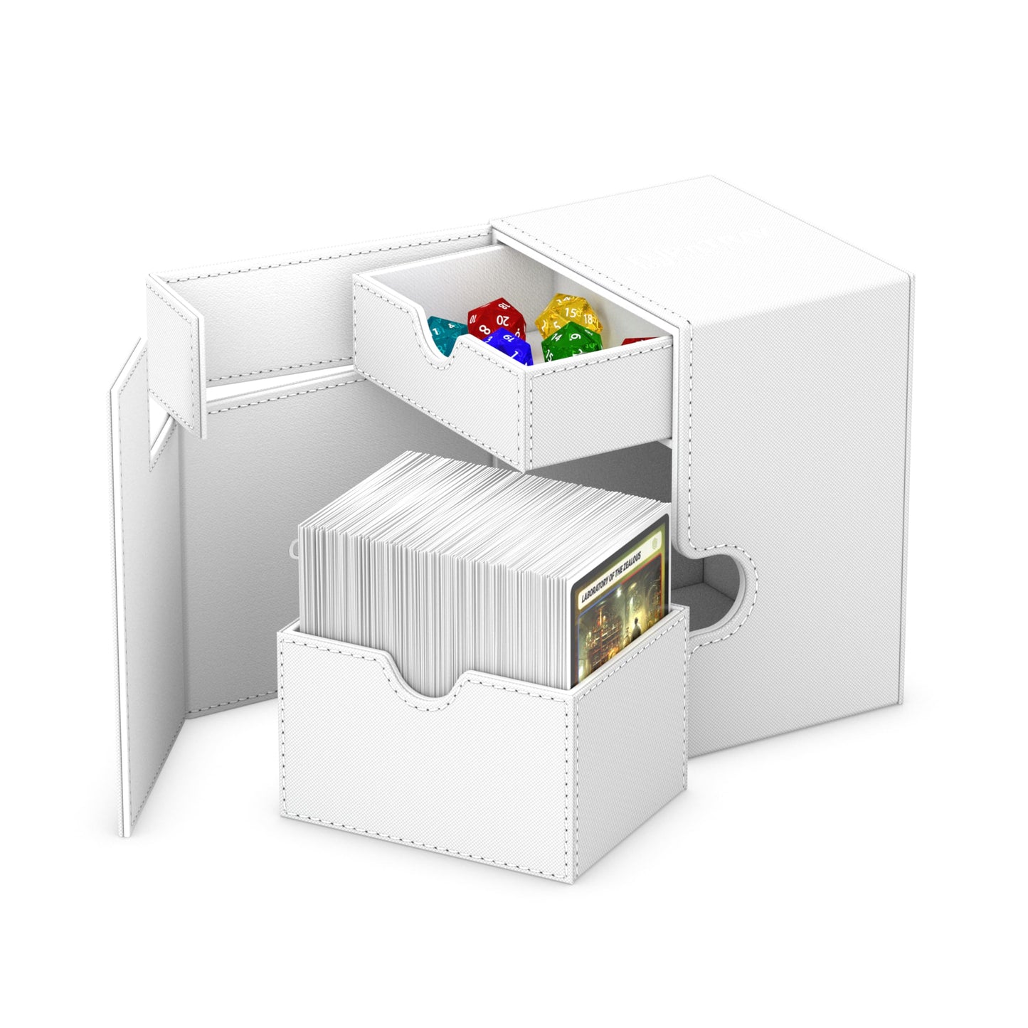 Ultimate Guard Flip'n'Tray 133+ Deck Case – Independent Access, Magnetic Closure, Microfiber Lining