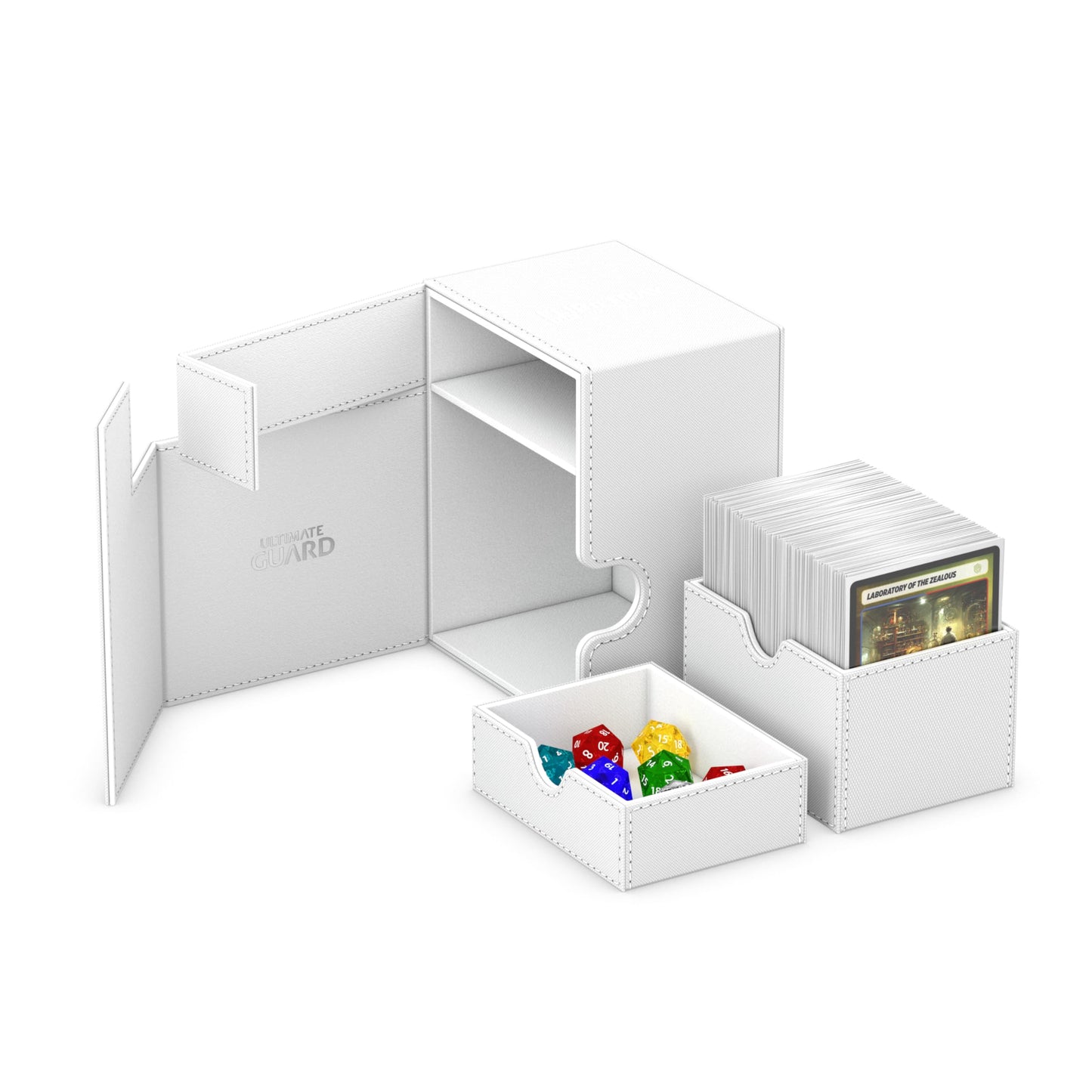 Ultimate Guard Flip'n'Tray 133+ Deck Case – Independent Access, Magnetic Closure, Microfiber Lining