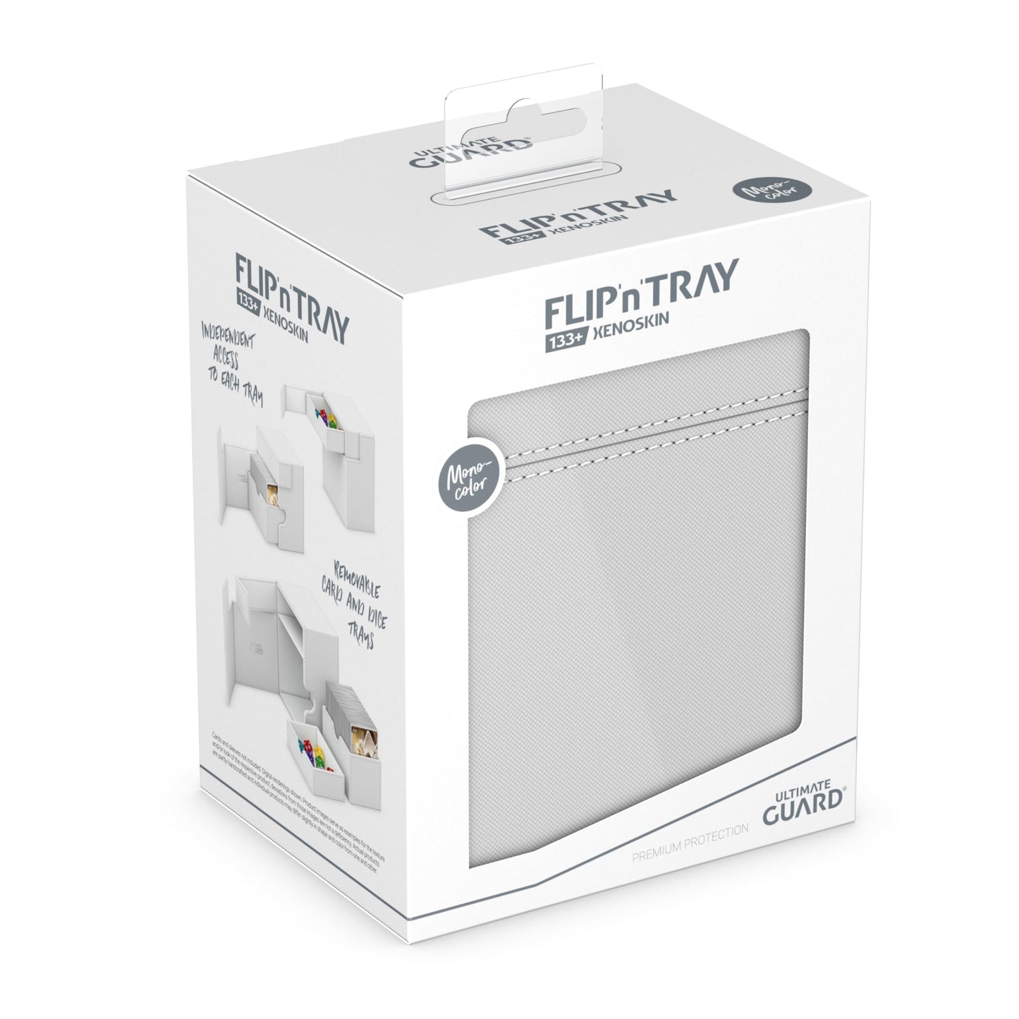 Ultimate Guard Flip'n'Tray 133+ Deck Case – Independent Access, Magnetic Closure, Microfiber Lining