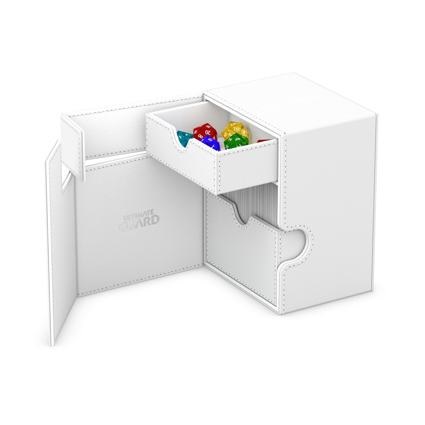 Ultimate Guard Flip'n'Tray 133+ Deck Case – Independent Access, Magnetic Closure, Microfiber Lining