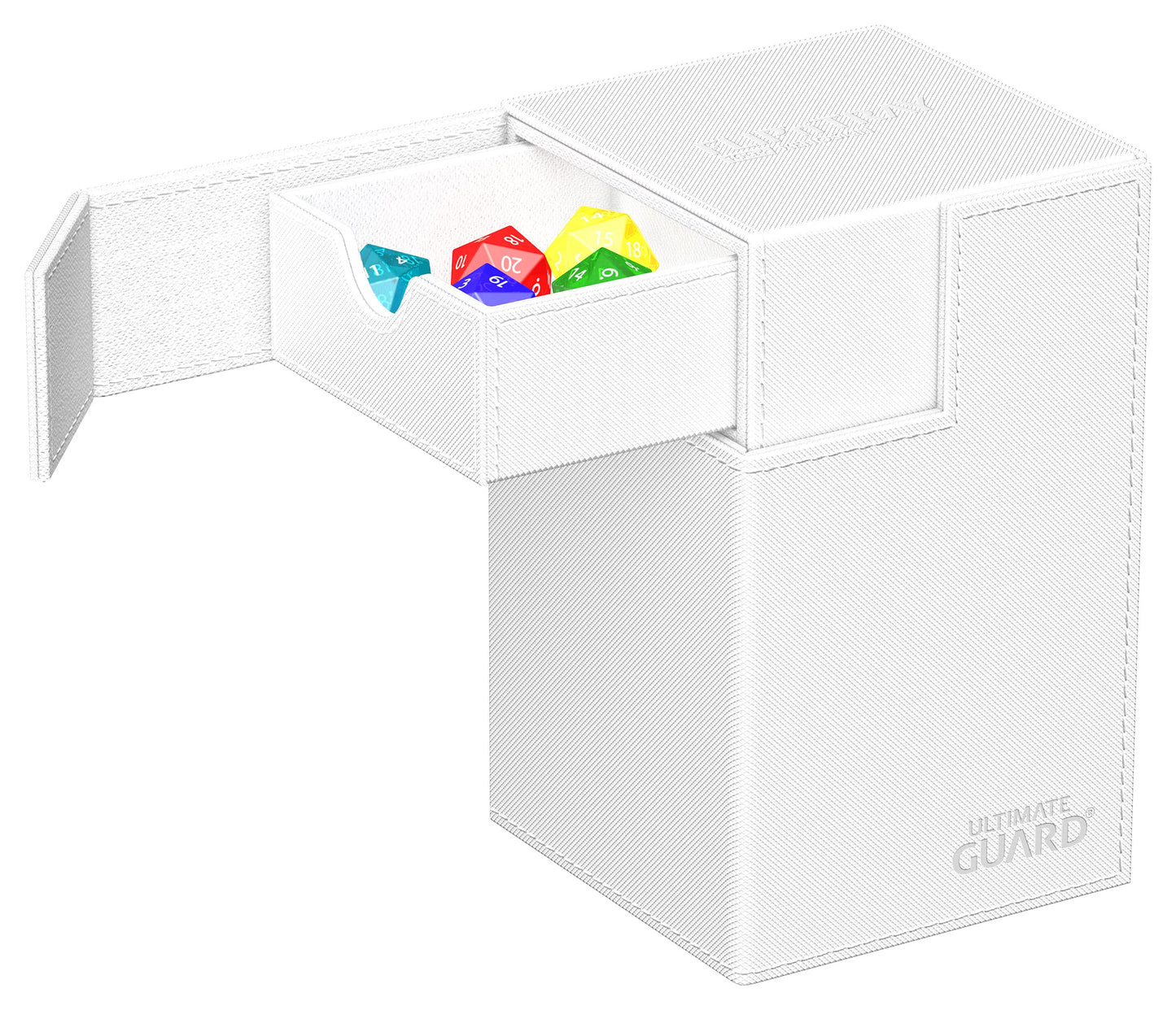 Ultimate Guard Flip'n'Tray 100+ Deck Case — Independent Trays, Magnetic Closure, Microfiber Lining