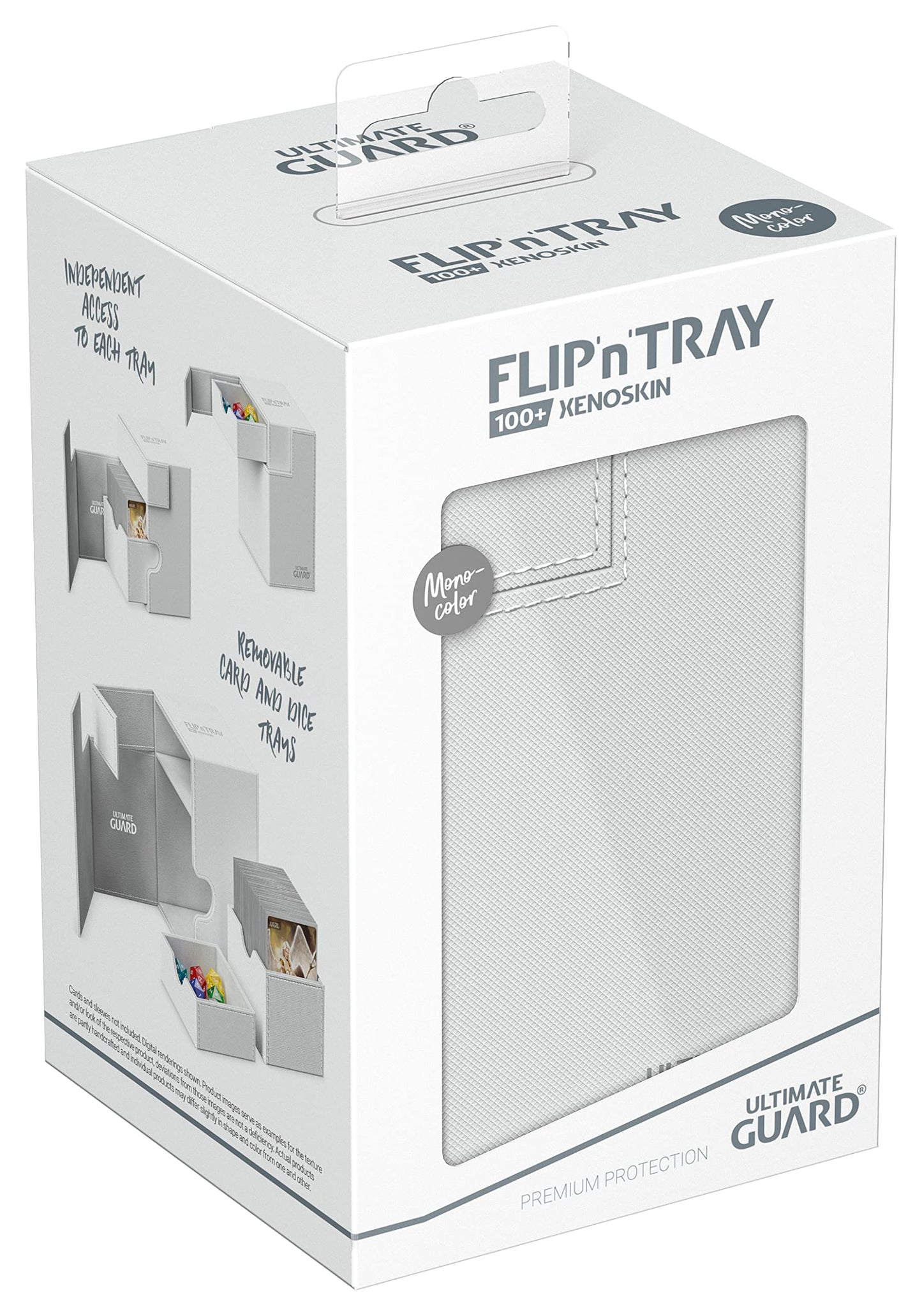 Ultimate Guard Flip'n'Tray 100+ Deck Case — Independent Trays, Magnetic Closure, Microfiber Lining