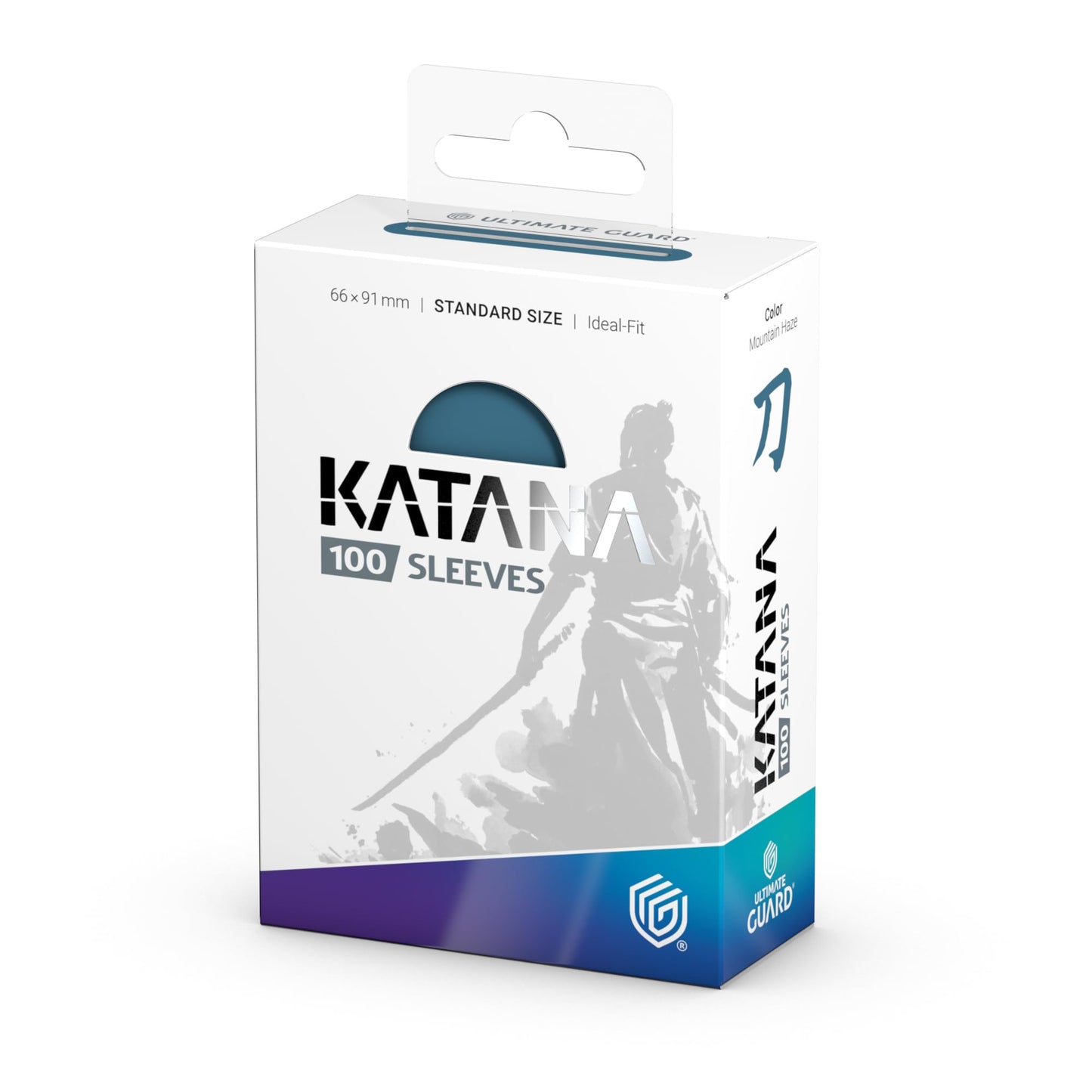 Ultimate Guard Katana Card Sleeves – 100 Standard Size (66 x 91mm) Mountain Haze Back, No PVC, Acid-Free, High Clarity