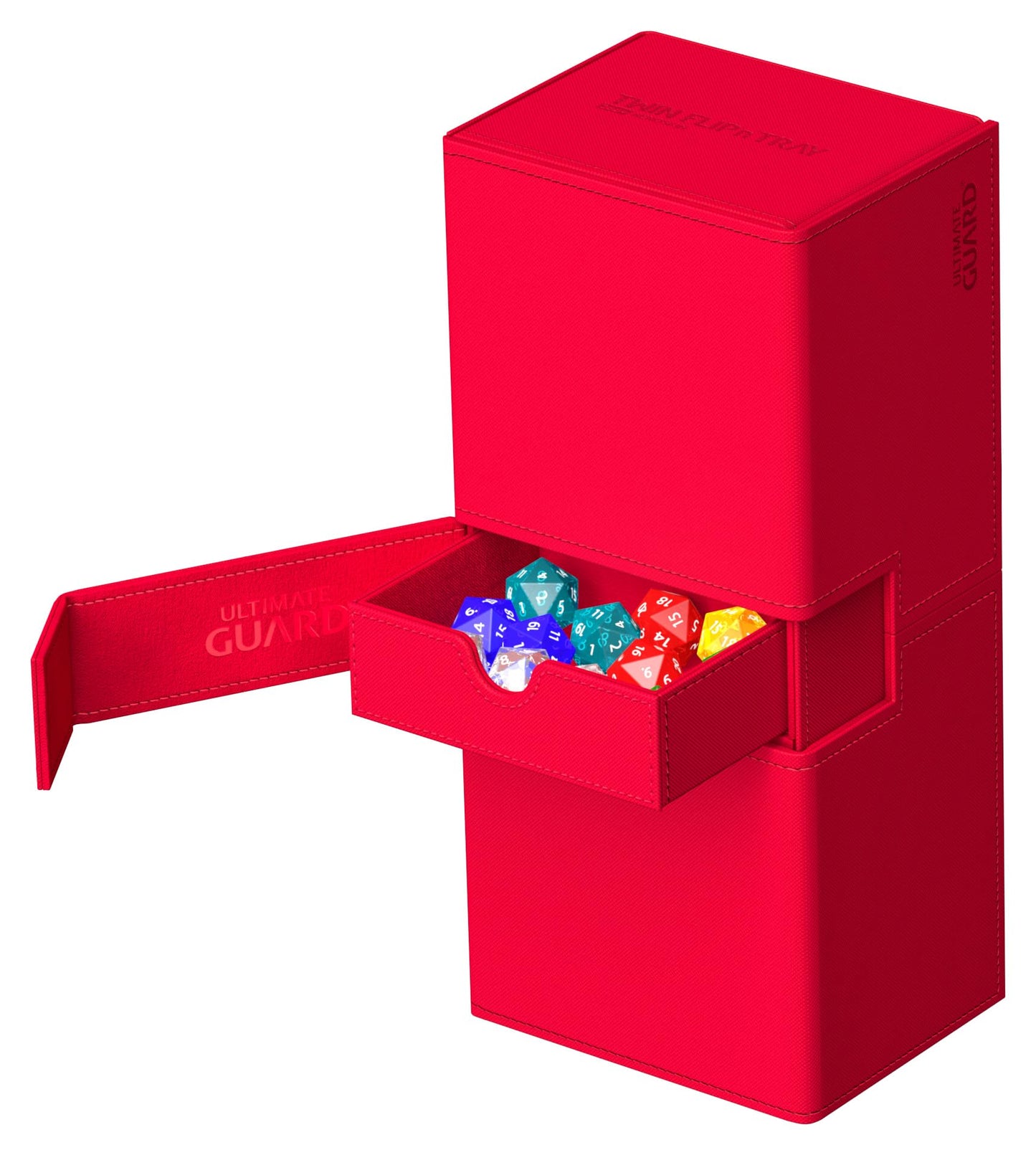 Ultimate Guard Twin Flip'n'Tray 266+ Deck Case – Independent Trays, Magnetic Closure, Microfiber Lining