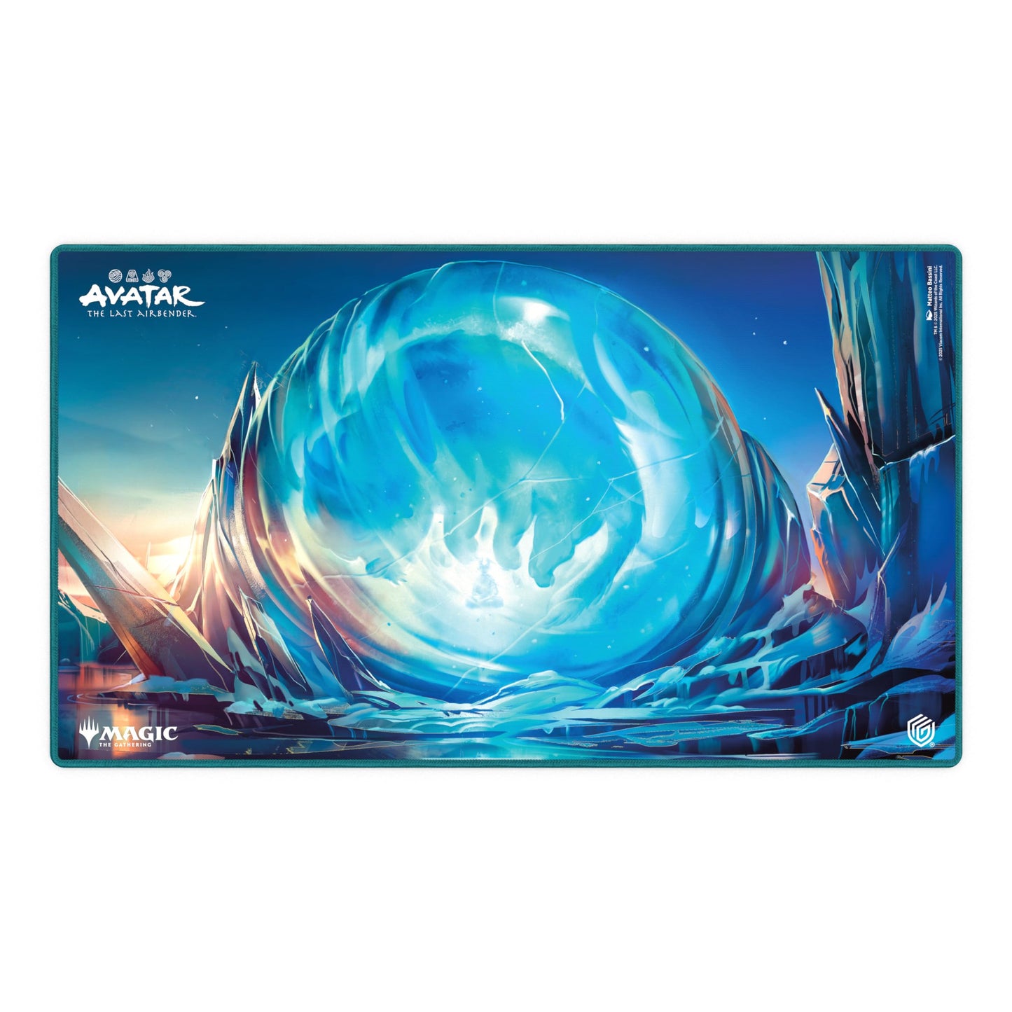 Ultimate Guard Play-Mat Magic: Aang's Iceberg – Anti-Slip, 2mm Cushioned, Officially Licensed Artwork