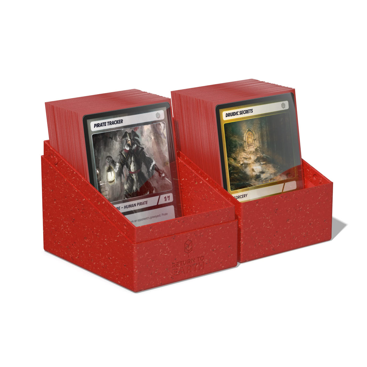 Ultimate Guard RTE Boulder 133+ Deck Case for 133 Double-Sleeved TCG Cards | 87% Renewable, Made in Germany