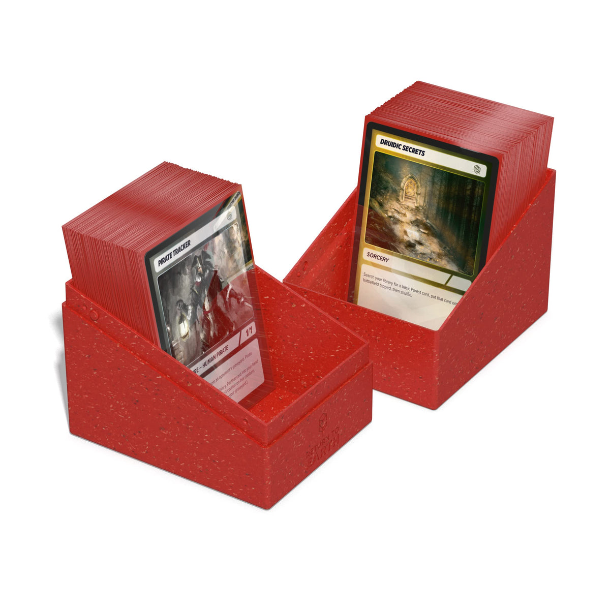 Ultimate Guard RTE Boulder 133+ Deck Case for 133 Double-Sleeved TCG Cards | 87% Renewable, Made in Germany