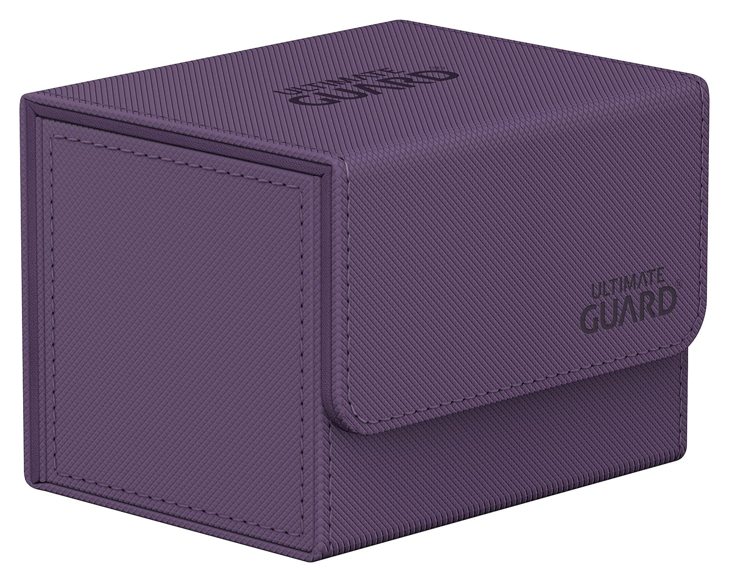 Ultimate Guard Sidewinder 100+ Purple Deck Box – Magnetic Closure & Microfiber Lining