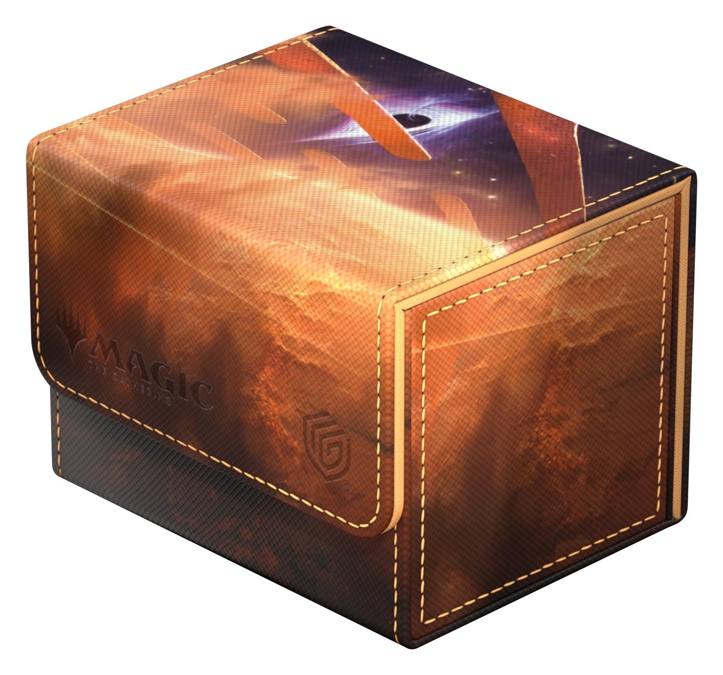 Ultimate Guard Sidewinder 100+ Xenoskin MTG Deck Case – Edge of Eternities (Adagia, Windswept Bastion)