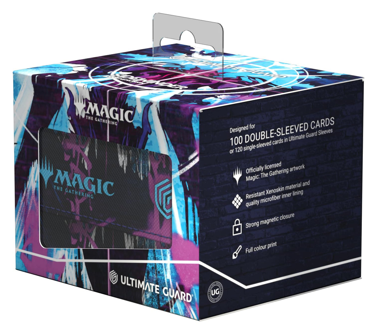 Ultimate Guard Sidewinder 100+ – MTG Aetherdrift Oildeep Gearhulk Deck Case | 100+ Cards