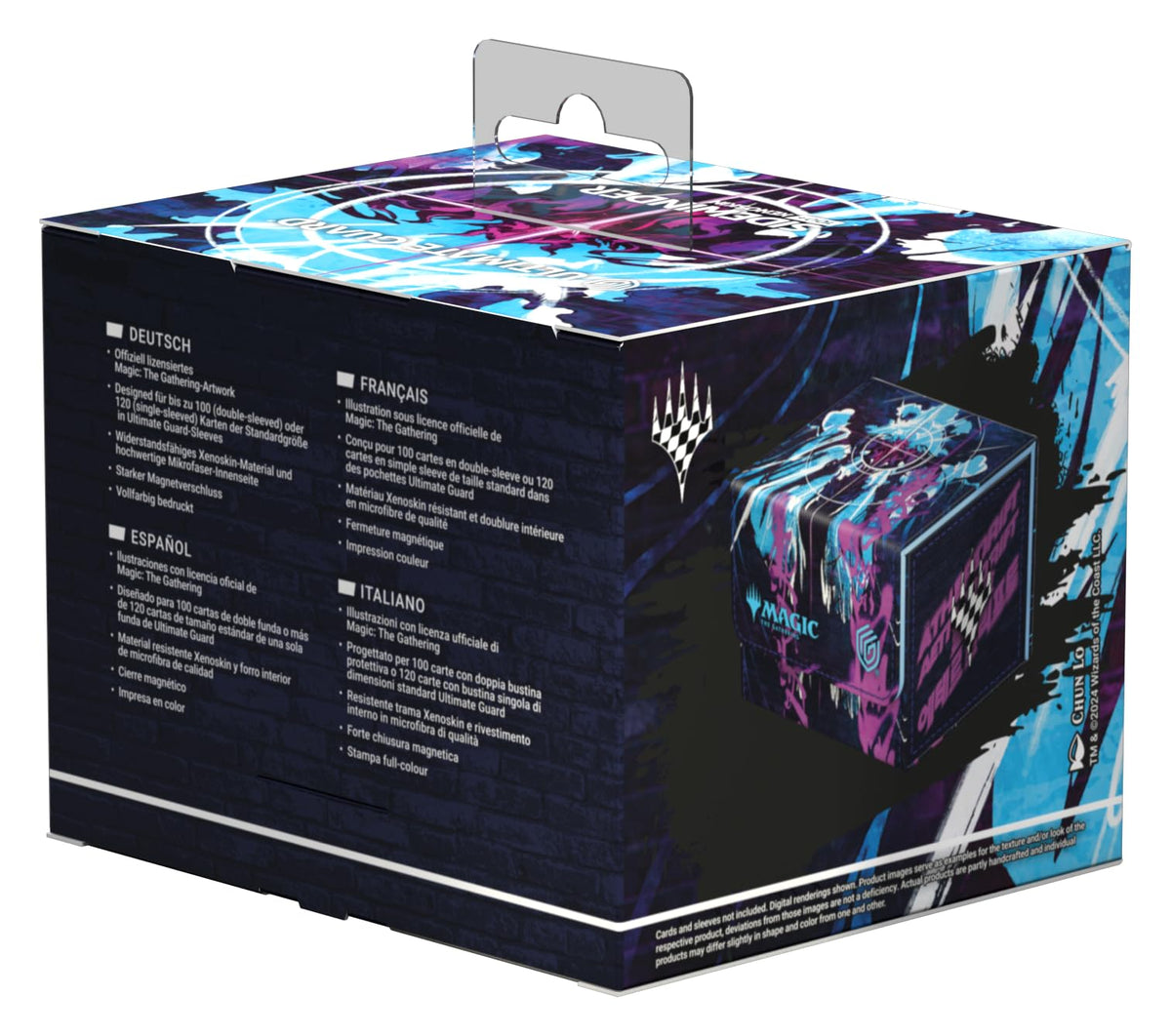 Ultimate Guard Sidewinder 100+ – MTG Aetherdrift Oildeep Gearhulk Deck Case | 100+ Cards