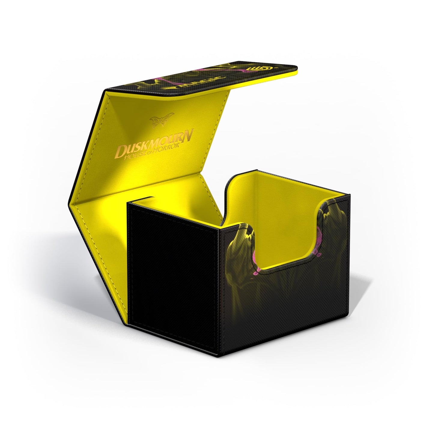 Ultimate Guard Sidewinder 100+ Duskmourn Deck Box – MTG Art by Victor, Valgavoth's Seneschal