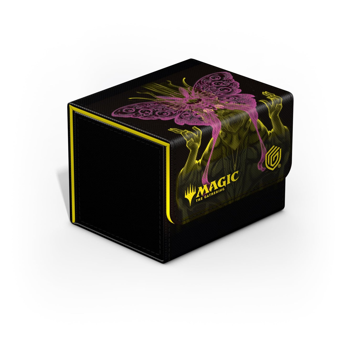 Ultimate Guard Sidewinder 100+ Duskmourn Deck Box – MTG Art by Victor, Valgavoth's Seneschal
