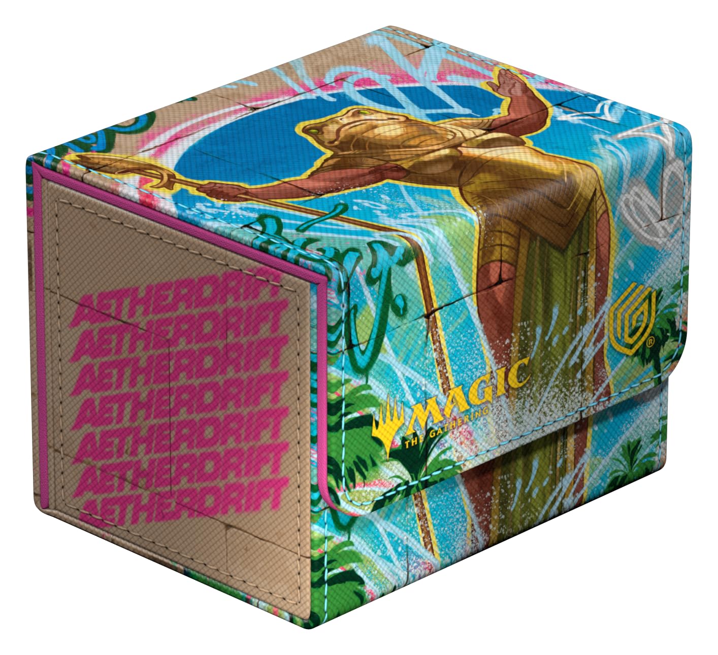 Ultimate Guard Sidewinder 100+ MTG Deck Case – Aetherdrift by Sab-Sunen, Luxa Embodied