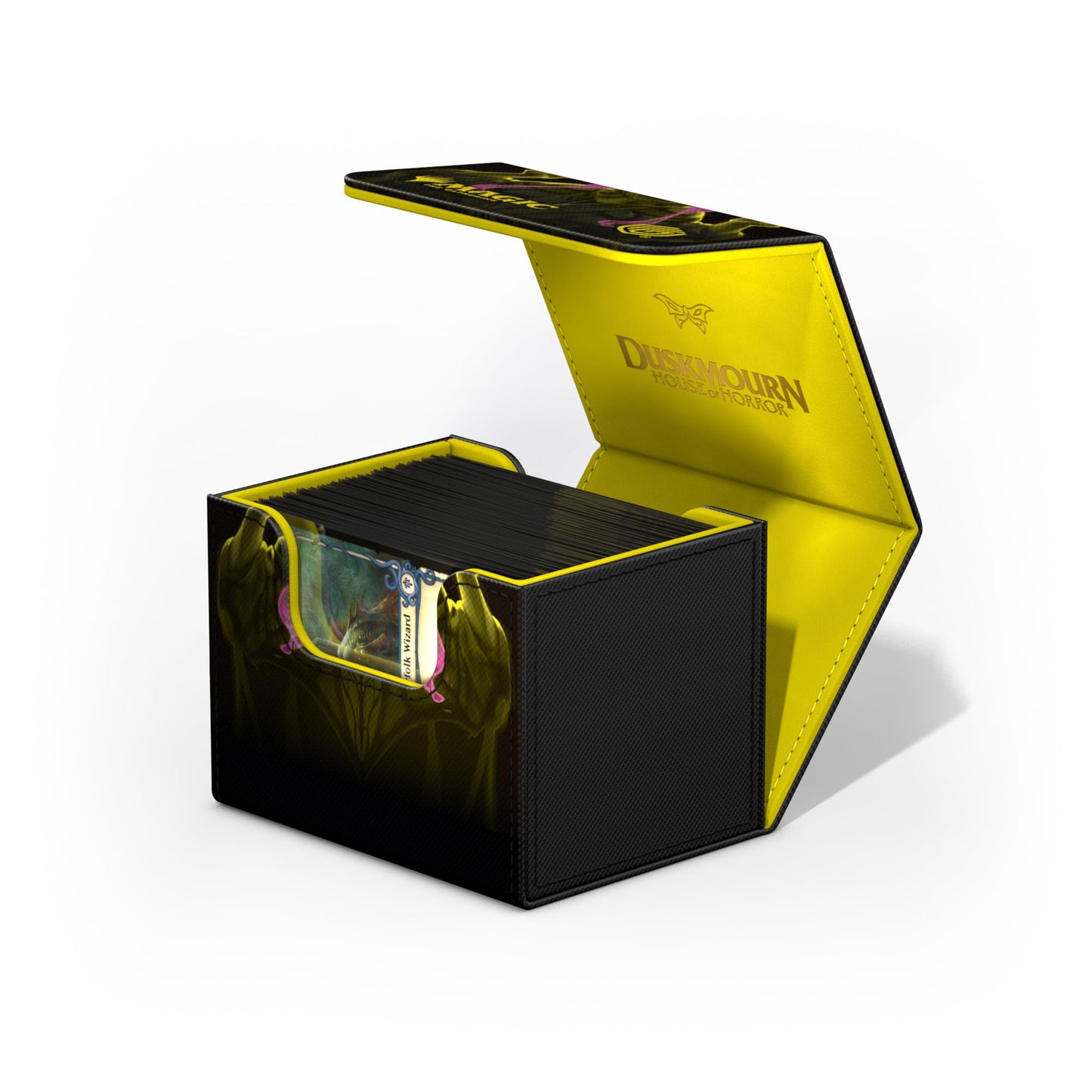 Ultimate Guard Sidewinder 100+ Duskmourn Deck Box – MTG Art by Victor, Valgavoth's Seneschal