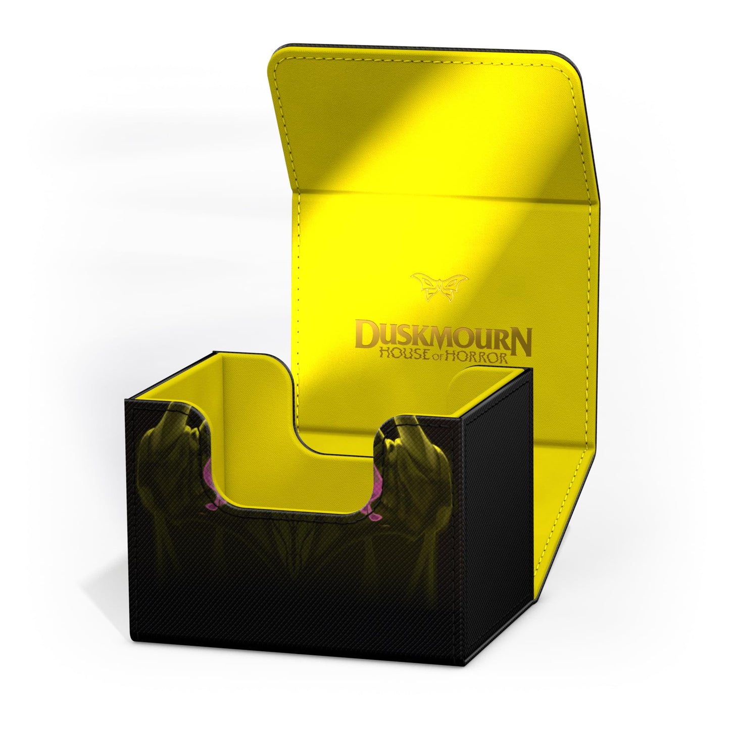 Ultimate Guard Sidewinder 100+ Duskmourn Deck Box – MTG Art by Victor, Valgavoth's Seneschal