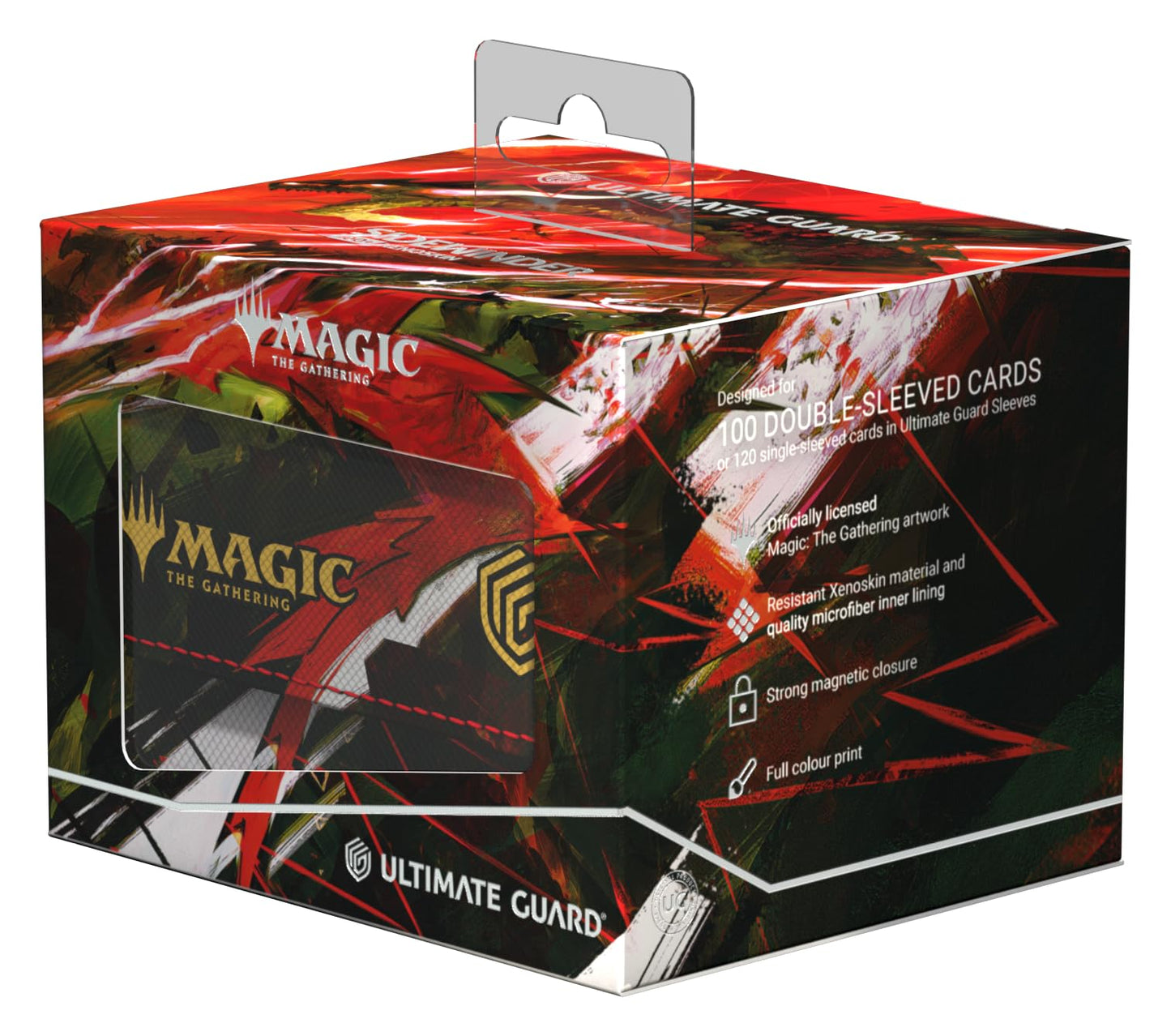 Ultimate Guard Sidewinder 100+ Xenoskin Deck Case – MTG Tarkir: Dragonstorm, Ruinous Ultimatum