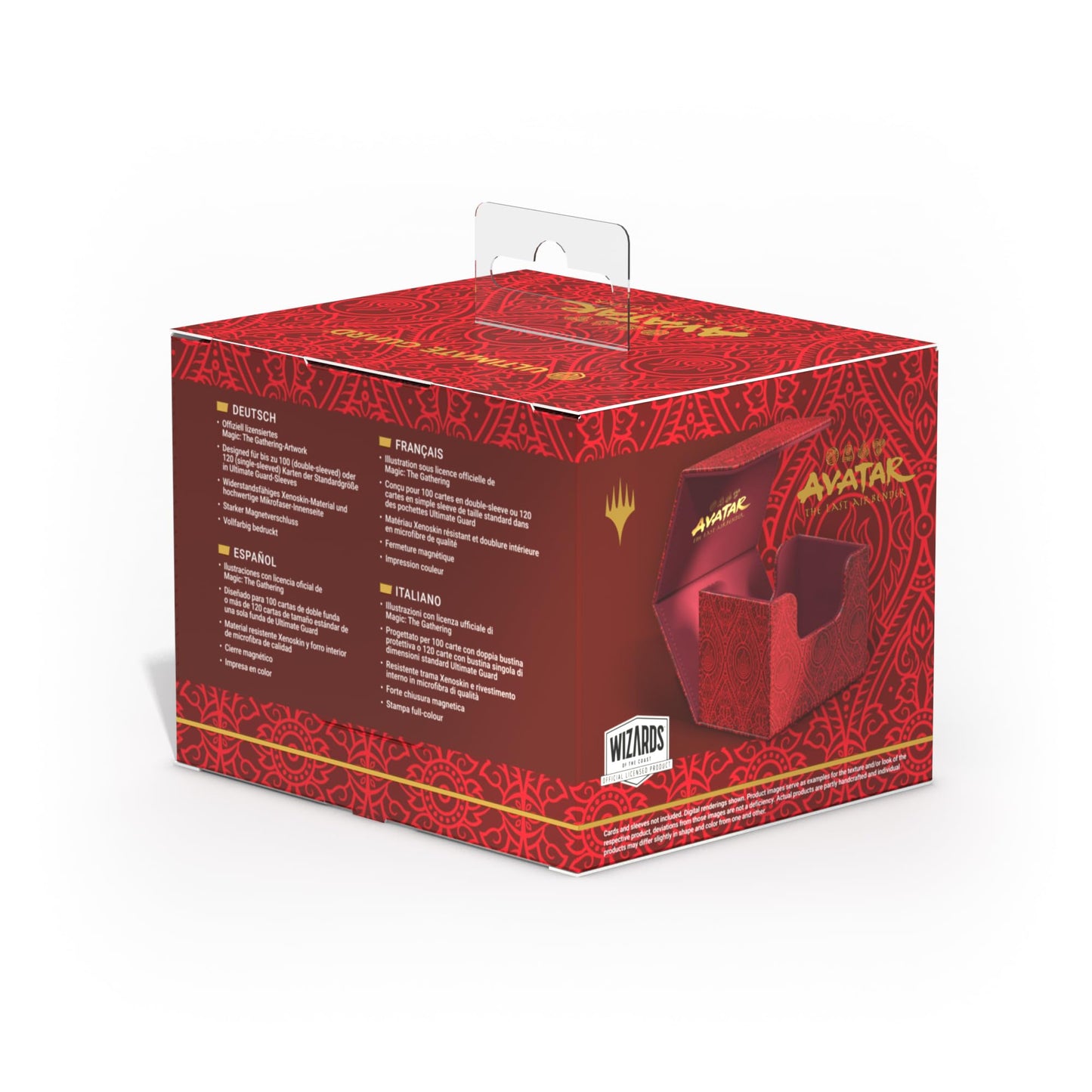 Ultimate Guard Sidewinder 100+ Xenoskin – Universes Beyond Avatar: The Last Airbender, Red Mana