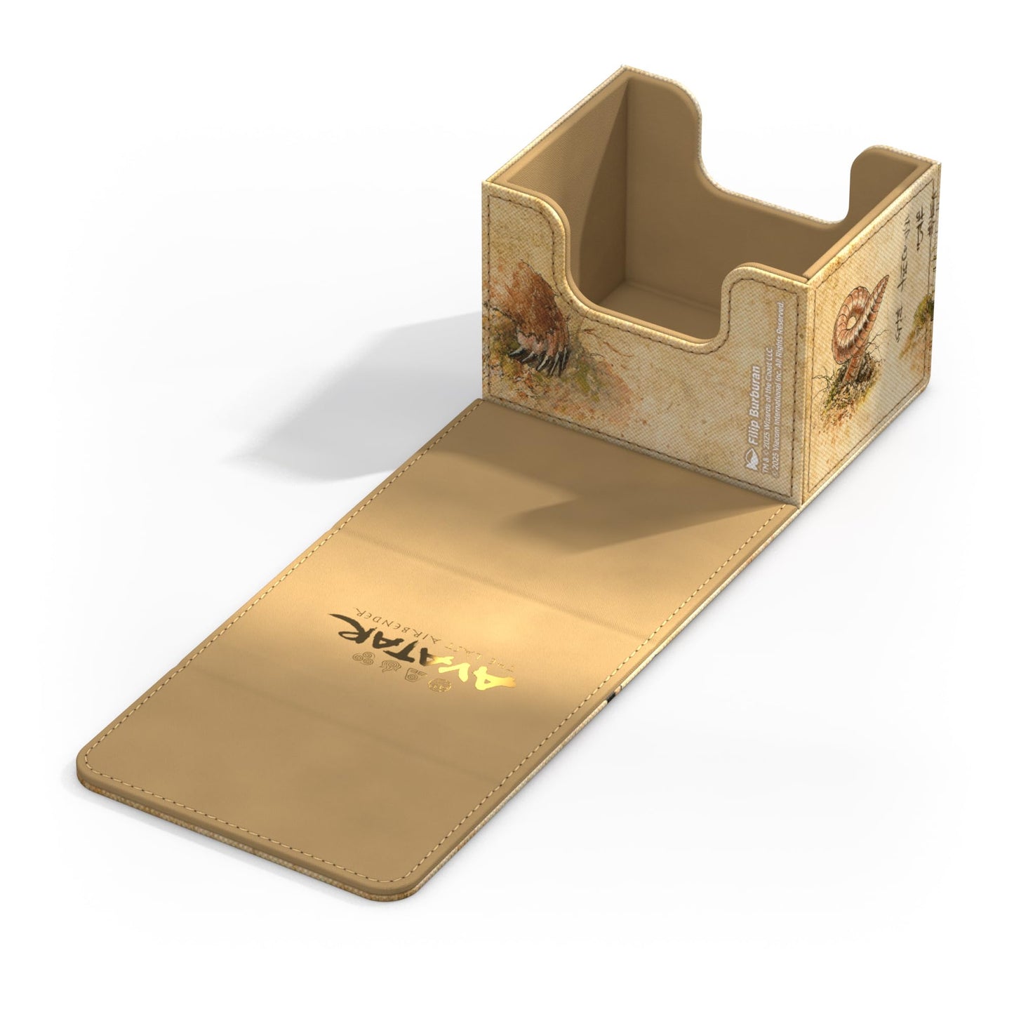 Ultimate Guard Sidewinder 100+ Xenoskin Deck Case – Avatar: The Last Airbender Badgermole Cub