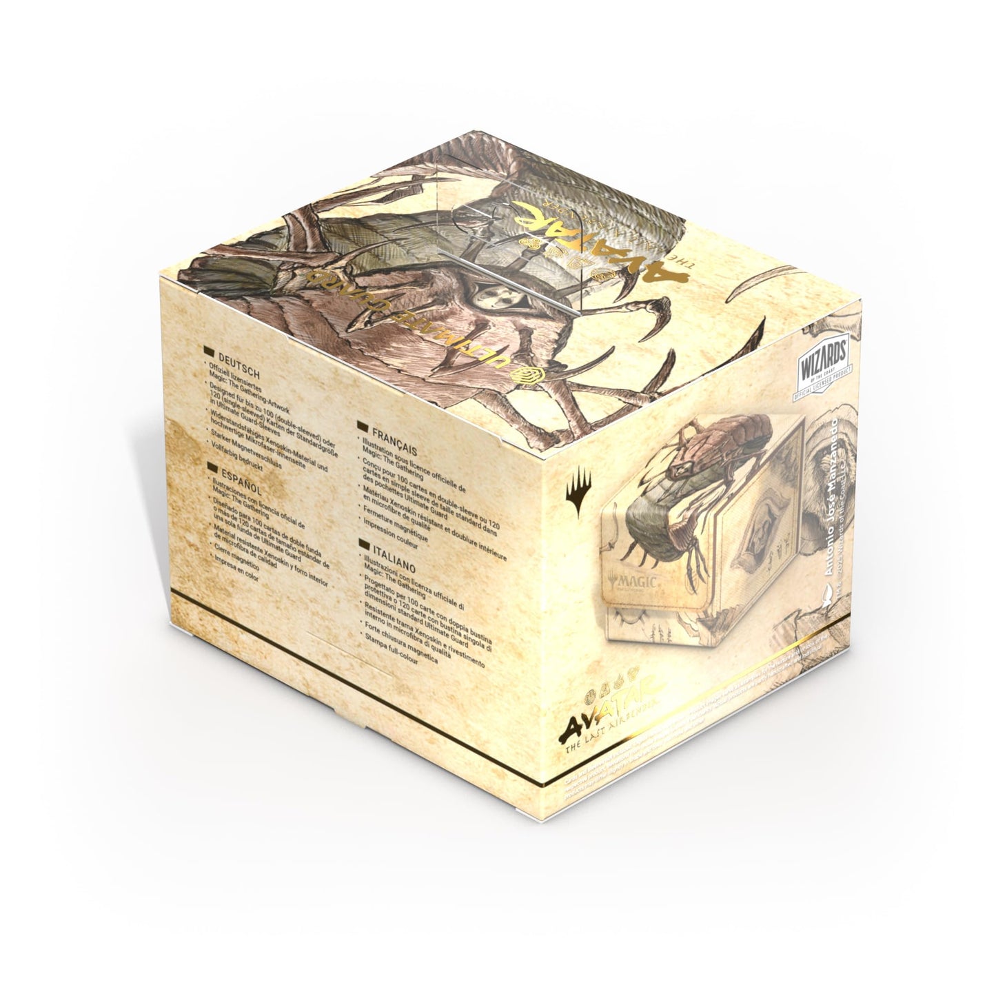 Ultimate Guard Sidewinder 100+ Xenoskin Case | MTG Universes Beyond – Avatar Koh, the Face Stealer