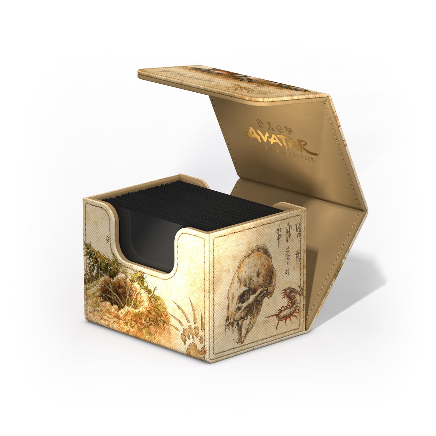 Ultimate Guard Sidewinder 100+ Xenoskin Deck Case – Avatar: The Last Airbender Badgermole Cub