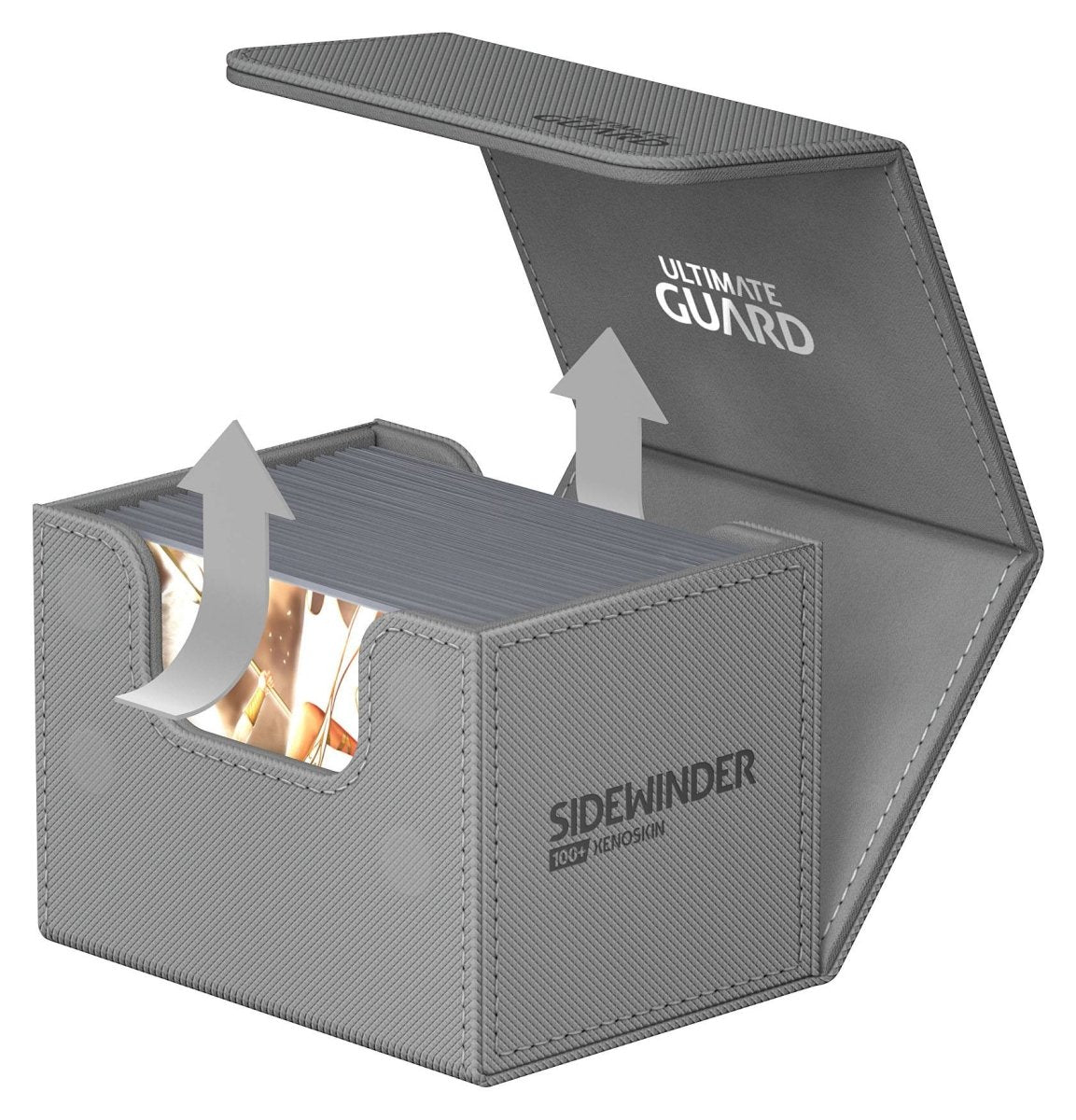 Ultimate Guard Sidewinder 100+ XenoSkin Monocolor Grey