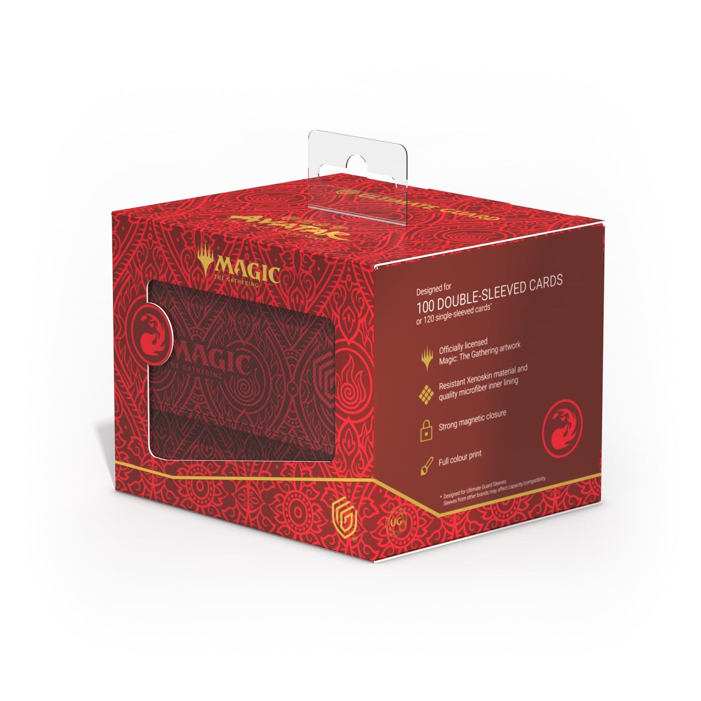 Ultimate Guard Sidewinder 100+ Xenoskin – Universes Beyond Avatar: The Last Airbender, Red Mana