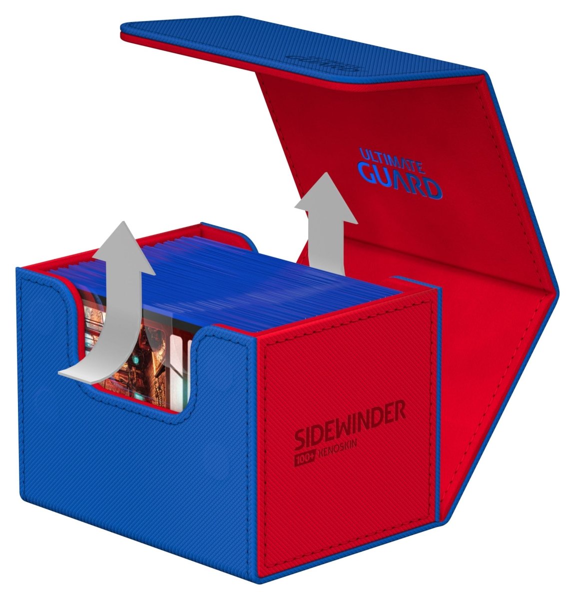 Ultimate Guard Sidewinder 100+ Xenoskin Synergy - Blue/Red