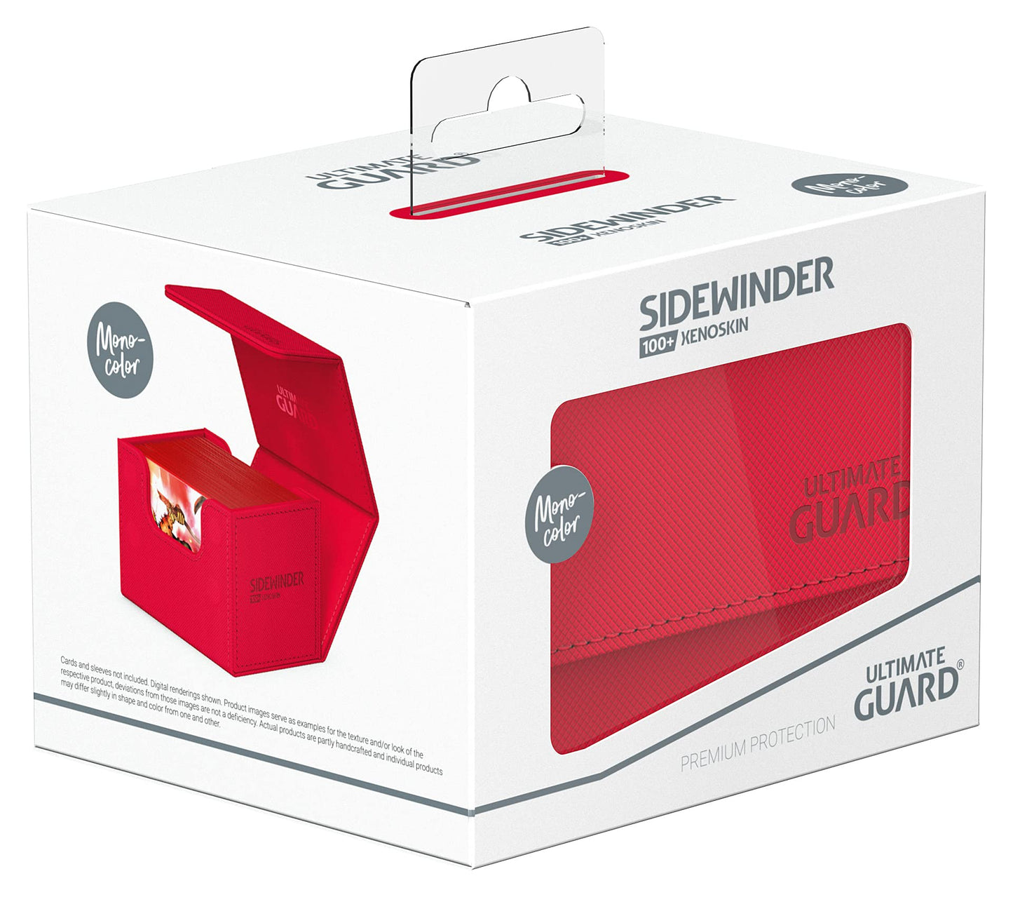 Ultimate Guard Sidewinder 100+ Deck Box for 100 Double-Sleeved Cards | Magnetic Closure