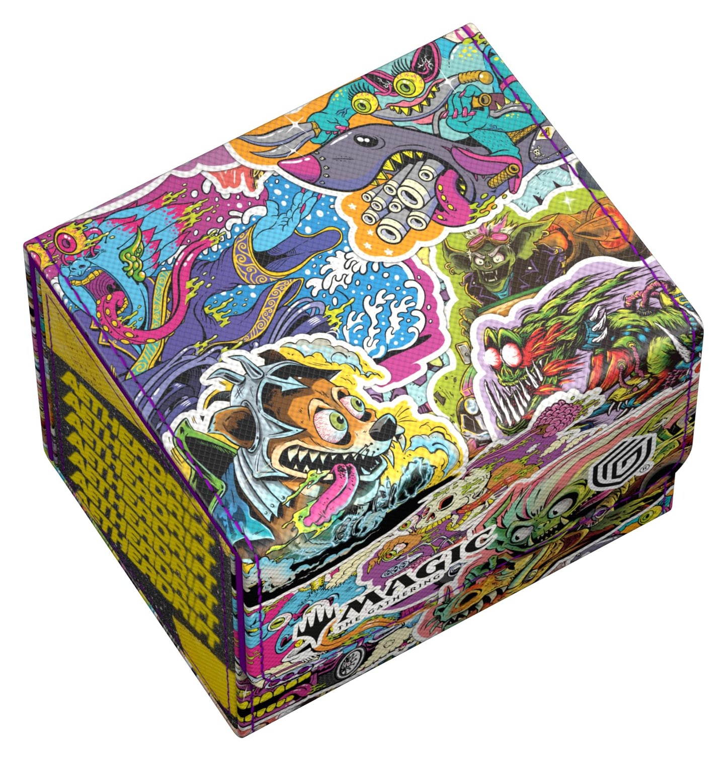 Ultimate Guard Sidewinder 100+ Case for MTG - Aetherdrift Revved-Up Racers | Official Art