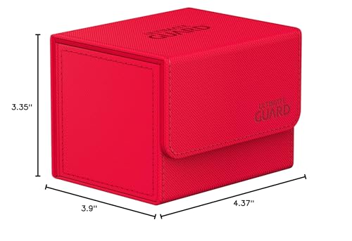Ultimate Guard Sidewinder 100+ Deck Box for 100 Double-Sleeved Cards | Magnetic Closure