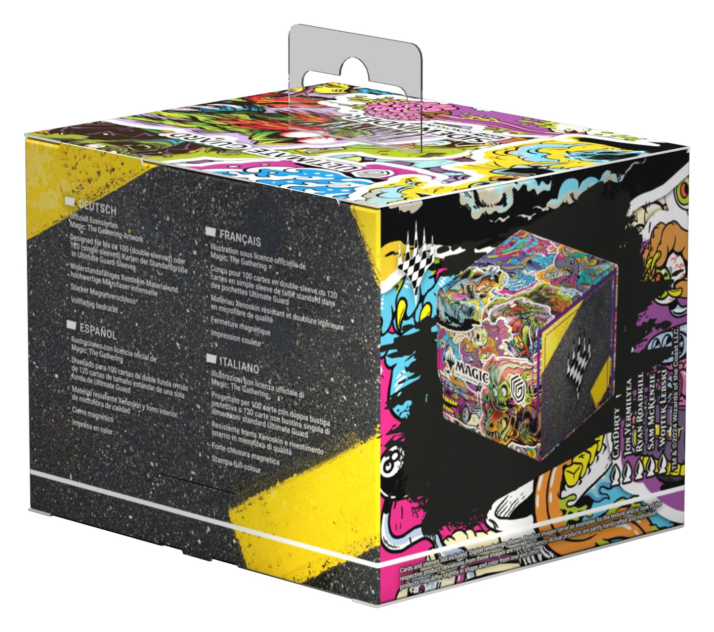 Ultimate Guard Sidewinder 100+ Case for MTG - Aetherdrift Revved-Up Racers | Official Art
