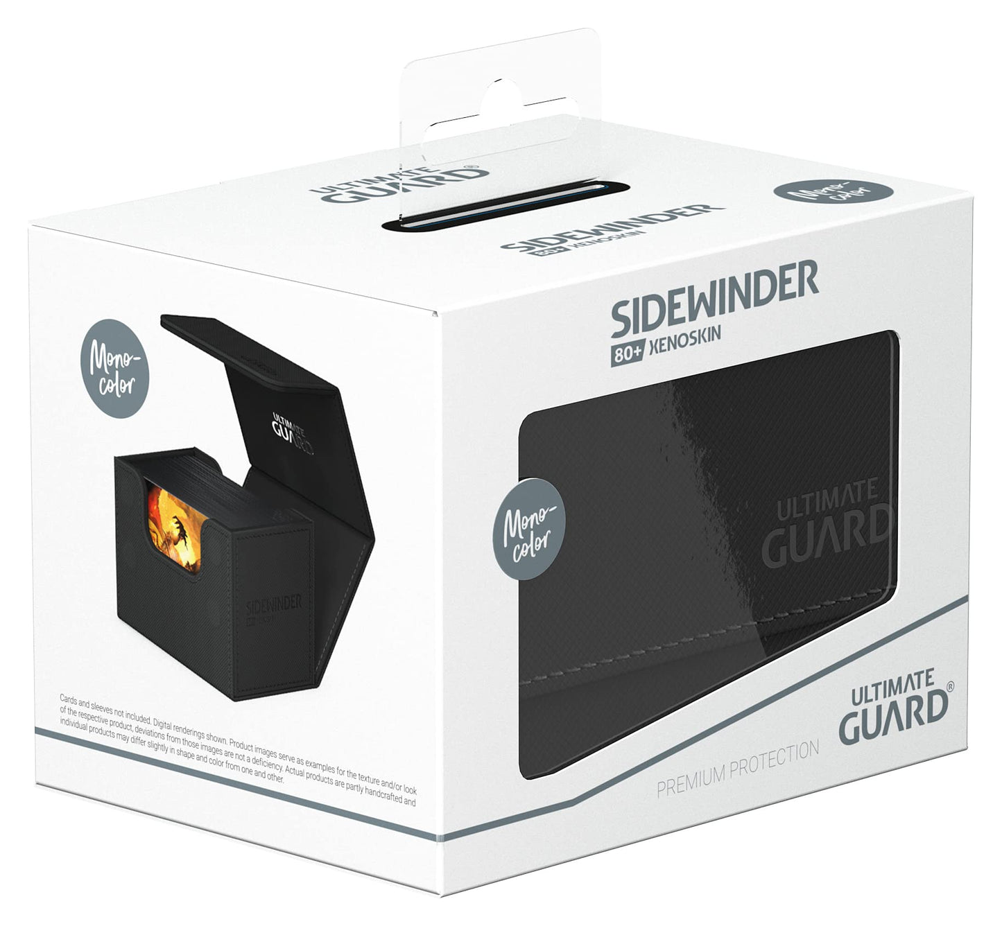 Ultimate Guard Sidewinder 80+ Deck Box – Holds 80 Double-Sleeved Cards | Magnetic Closure