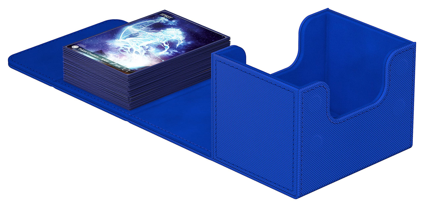 Ultimate Guard Sidewinder 100+ Deck Box – Blue, Magnetic Closure