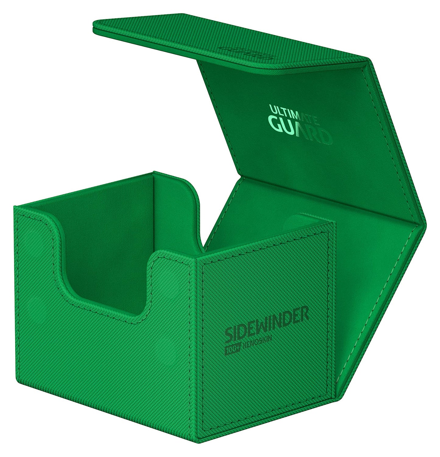 Ultimate Guard Sidewinder 100+ Deck Box — Magnetic Closure, XenoSkin, 100 Double-Sleeved Card Capacity