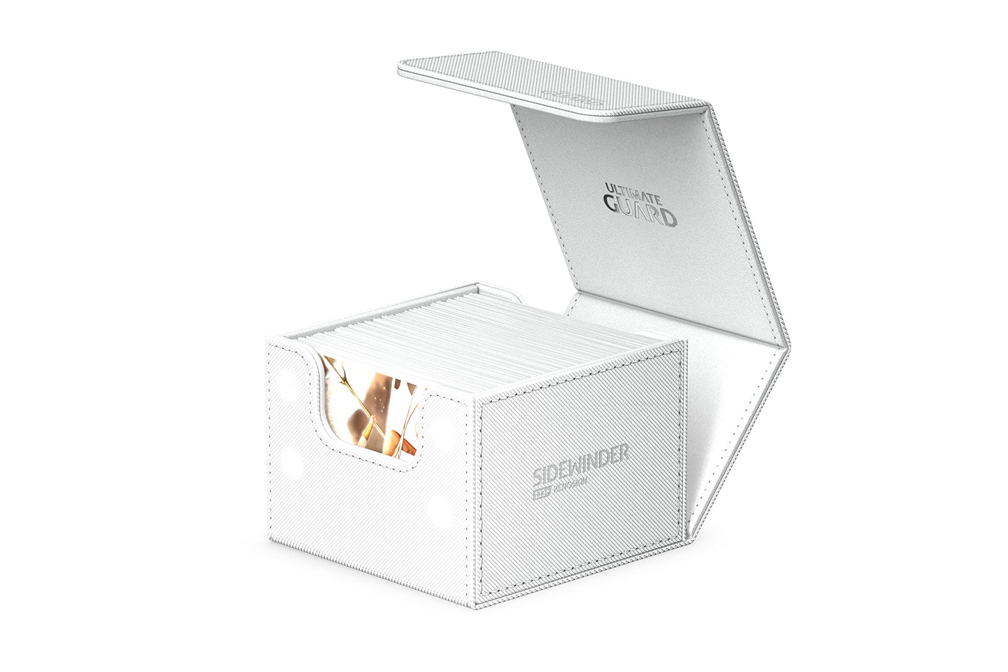 Ultimate Guard Sidewinder 133+ Deck Box – Magnetic Closure, Microfiber Lining, Secure 133+ Double-Sleeved Cards