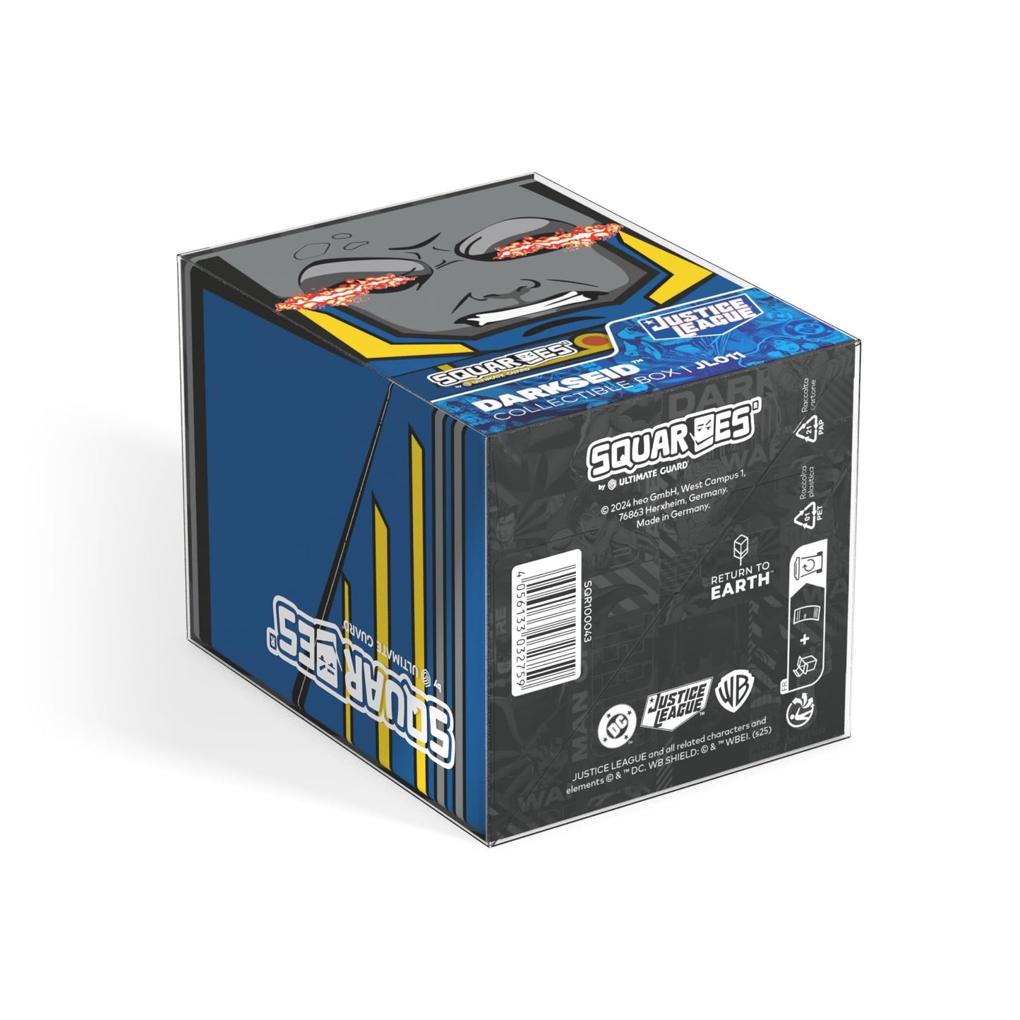 Ultimate Guard Squaroes Boulder 100+ DC Justice League Wave 2 JL011 Darkseid – Collectible Deck Box