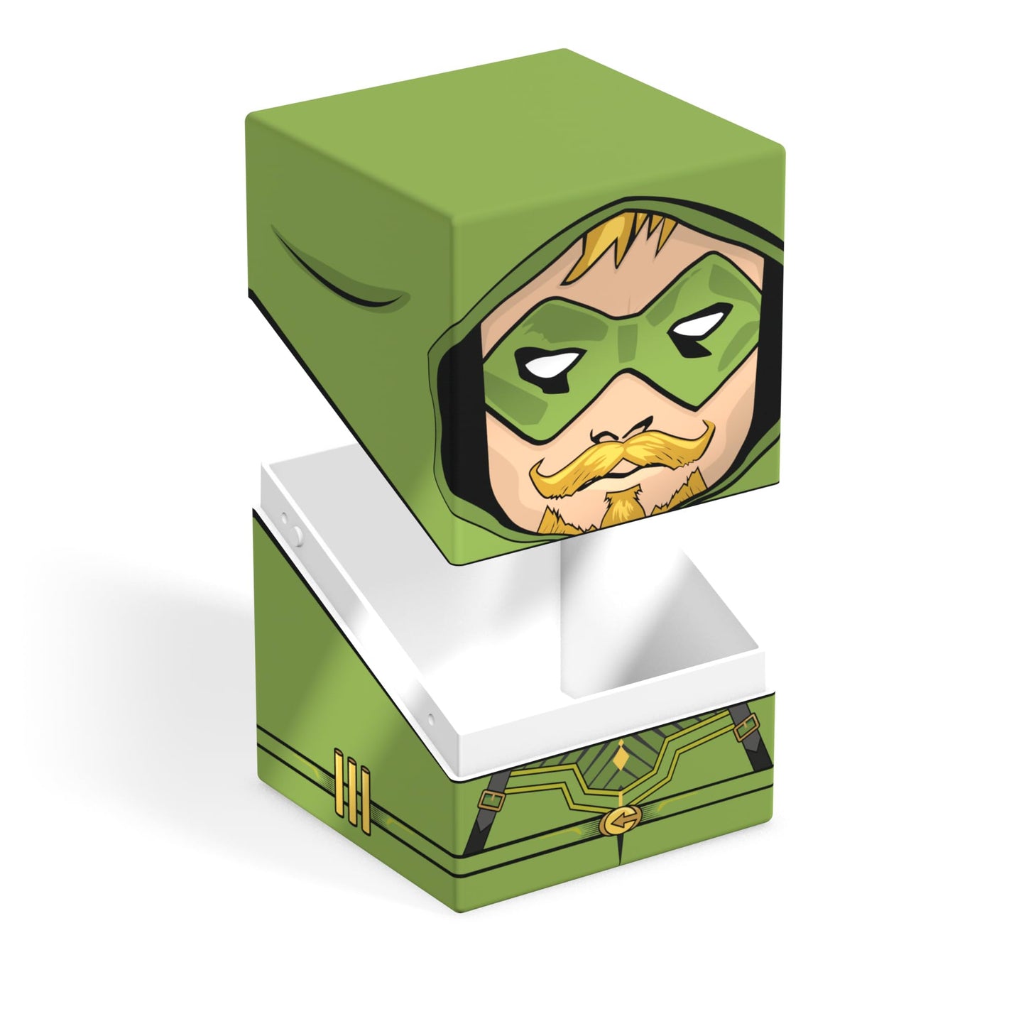 Ultimate Guard Squaroes Boulder 100+ DC Justice League Wave 2 JL015 Green Arrow — Officially Licensed Deck Box