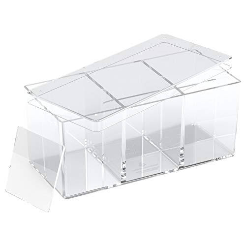 Ultimate Guard Stack 'n' Safe Deck Box 480 Cards | Clear Polystyrene