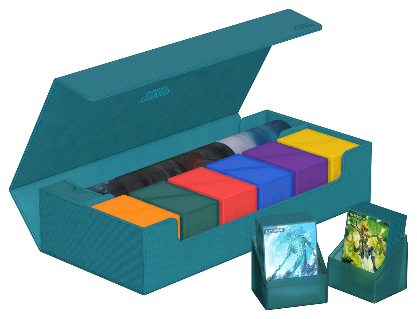 Ultimate Guard Superhive 550+ Deck Case – 550 Double-Sleeved / 650 Single-Sleeved, Magnetic Closure