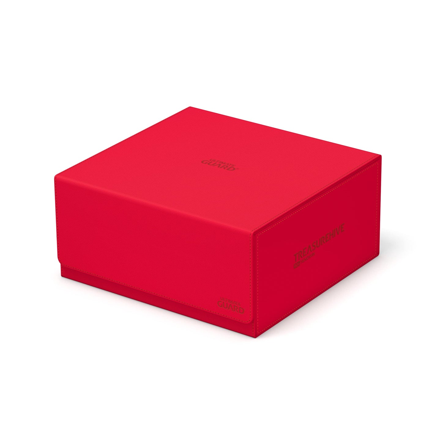 Ultimate Guard Treasurehive 90+ Magnetic Case — Holds 90 Card Cases or 370+ Toploaders (Red)