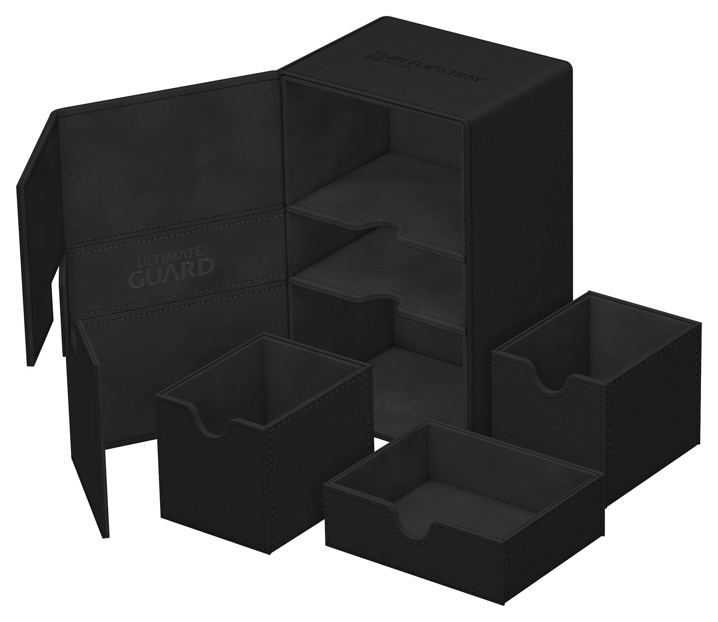 Ultimate Guard Twin Flip'n'Tray 160+ Deck Case – 2 Trays, Magnetic Closure